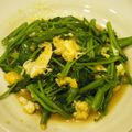 mzhroom's cooksnap of when they made 空芯菜の炒めもの.