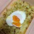てぃえみ's cooksnap of when they made ＊ルクエde卵のっけ☆カレーピラフ＊.