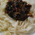 kazukyua's cooksnap of when they made ジャージャー麺__うどんver...