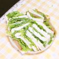 かふぇmomo's cooksnap of when they made 簡単栄養絶賛ハムチーズレタスサンド.