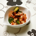 puniＫ's cooksnap of when they made 【簡単レシピ】タコのキムチ和え♡.