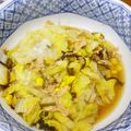 B子chan's cooksnap of when they made 白菜の塩こんぶ煮☆.