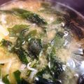 amo♥♥'s cooksnap of when they made 栄養満点！じゃこ入り味噌汁.