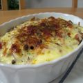 だいはな's cooksnap of when they made ポテトときのこの簡単グラタン.