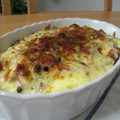だいはな's cooksnap of when they made ポテトときのこの簡単グラタン.