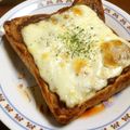 ふ〜あちゃん's cooksnap of when they made 残りカレーで♪カレートースト.