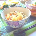 ニコニコまっきー's cooksnap of when they made 塩麹で炊き込みご飯.