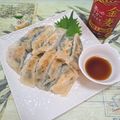 みかかめ's cooksnap of when they made ☆手作り餃子紫蘇巻き☆.