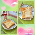 キンプリ's cooksnap of when they made 市販の食パン🐾トーストする時は.