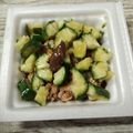 めぐ＊ぴぃ's cooksnap of when they made 簡単！副菜♪きゅうりと納豆の梅和え.