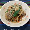 クックDKRHB6☆'s cooksnap of when they made 白滝チャプチェ.