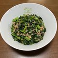 わこちゃん☻'s cooksnap of when they made 簡単！大根葉のツナ炒め☆.