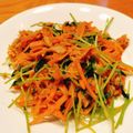 dechikg's cooksnap of when they made 栄養常備菜☆豆苗と人参のツナ炒め.