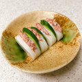 yummysunny's cooksnap of when they made 梅とかまぼこのおつまみ♪.