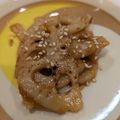 はみんぐらいふ's cooksnap of when they made れんこんの味噌マヨ照り焼き.