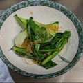由芽15's cooksnap of when they made ごま香る♪青梗菜と春雨のオイスター炒め.
