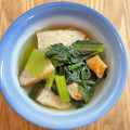 なかなかきなこ's cooksnap of when they made 小松菜とさつま揚げのさっと煮.