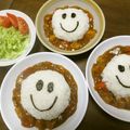 たっか。's cooksnap of when they made 簡単すぎっ！スマイル☆デコカレー♪.