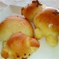 ゆうかちゃんまんま's cooksnap of when they made くまパン.