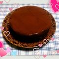 toratopaz's cooksnap of when they made 簡単＆濃厚♡チョコケーキ.