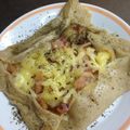 まめころつっちい's cooksnap of when they made ＊我が家のガレット2種＊そば粉クレープ＊.