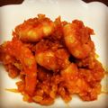 catoffice's cooksnap of when they made * スパイシーな簡単 ♥ エビチリ♫.