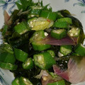 みゆwaco 's cooksnap of when they made オクラとワカメのちょいネバサラダ.