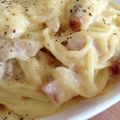 homory's cooksnap of when they made もったり濃厚♪黄金カルボナーラ.