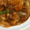 紫陽花娘's cooksnap of when they made 即席白菜と鶏もも肉のデミグラスソース炒め.