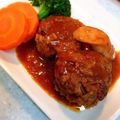 CHAMINee's cooksnap of when they made ふっくら極ウマ☆我が家の煮込みハンバーグ.