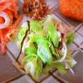 まろんかふぇ's cooksnap of when they made キャベツとえのきの塩昆布和え.