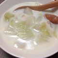 ゆかタートル's cooksnap of when they made バターなしで白菜とかぶのクリームシチュー.