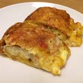 小林えりぽ's cooksnap of when they made チーズいっぱいとカニかまの卵焼き♡.