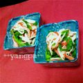 yangpa's cooksnap of when they made わさび菜のカニカマポン酢和え♪.