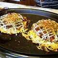 ギズ子姉さん's cooksnap of when they made キムチチーズ★お好み焼き.