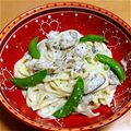 ﾏﾕｺｺ's cooksnap of when they made 酒粕と塩麹と豆乳の牡蠣クリームパスタ.