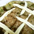 肉じゃがマヨネーズ's cooksnap of when they made 具は水菜だけですが何か？？お好み焼き風⑪.