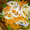 ブロイラーちゃん's cooksnap of when they made 水菜とれんこんの和風サラダ.