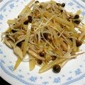 にーーーな's cooksnap of when they made もやしとシメジのゴマバタ炒め♪.
