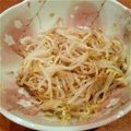 ここにな's cooksnap of when they made もやしナムル.
