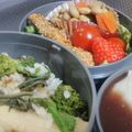 めかにか's cooksnap of when they made 春満載☆タケノコと菜の花の炊き込みご飯.