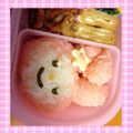 きゃよっと's cooksnap of when they made キャラ弁＊とっても簡単＊マイメロちゃん.