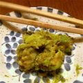みぃっこん's cooksnap of when they made アボカドとイカの塩辛炒め.