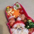 ごんちゃん26's cooksnap of when they made クリスマス★サンタ★キャラ弁当.