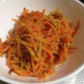 たまたに's cooksnap of when they made 人参と生姜の味噌ごま炒め.