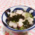 赤い電話's cooksnap of when they made 困った時の海苔スープ☆.