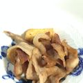 フィフティパパ's cooksnap of when they made 厚揚げ＆豚バラ☆ガーリックバター炒め.