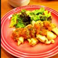 happyruna's cooksnap of when they made チキンソテー・サルサソース.
