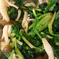 らんたまにゃん's cooksnap of when they made 小松菜としめじの辛子和え.