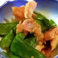m_miho's cooksnap of when they made ☆絹さやベｰコン☆.